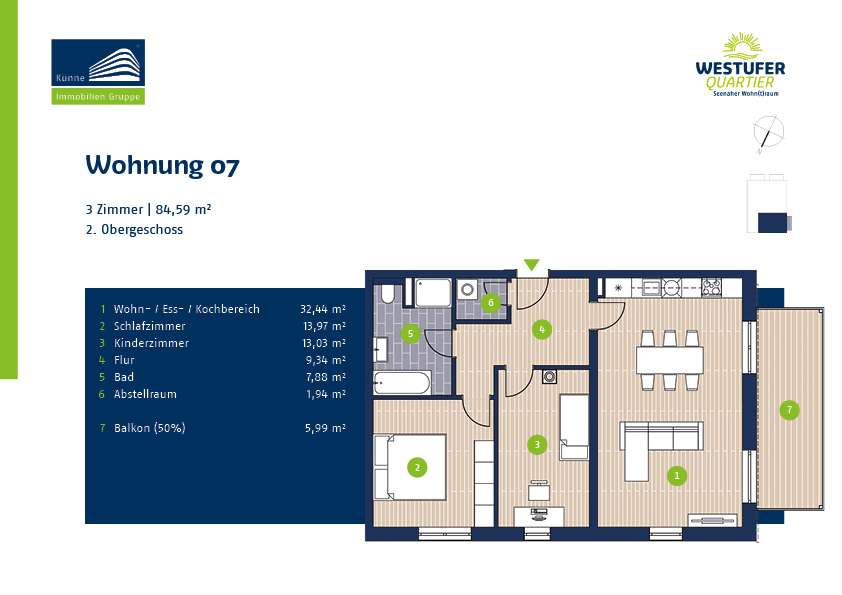Grundriss WE07