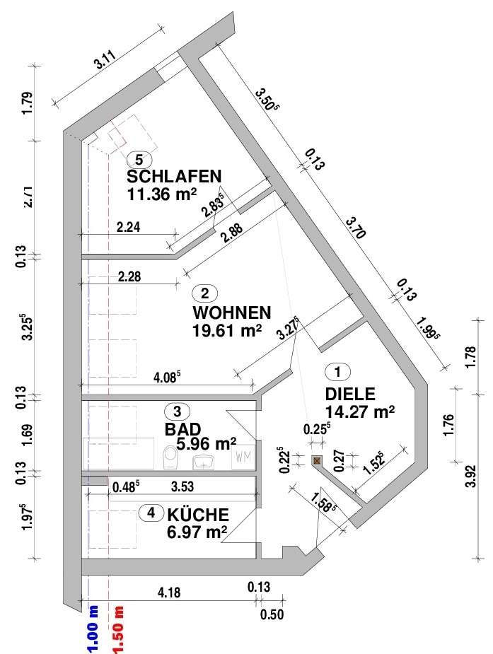 Grundriss ETW