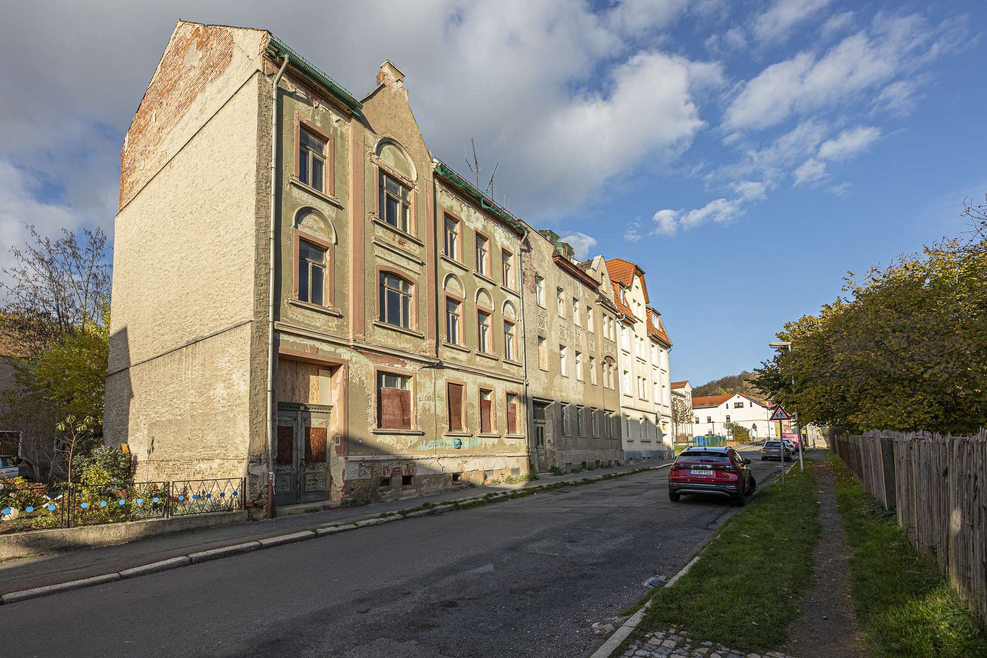 Straßenperspektive