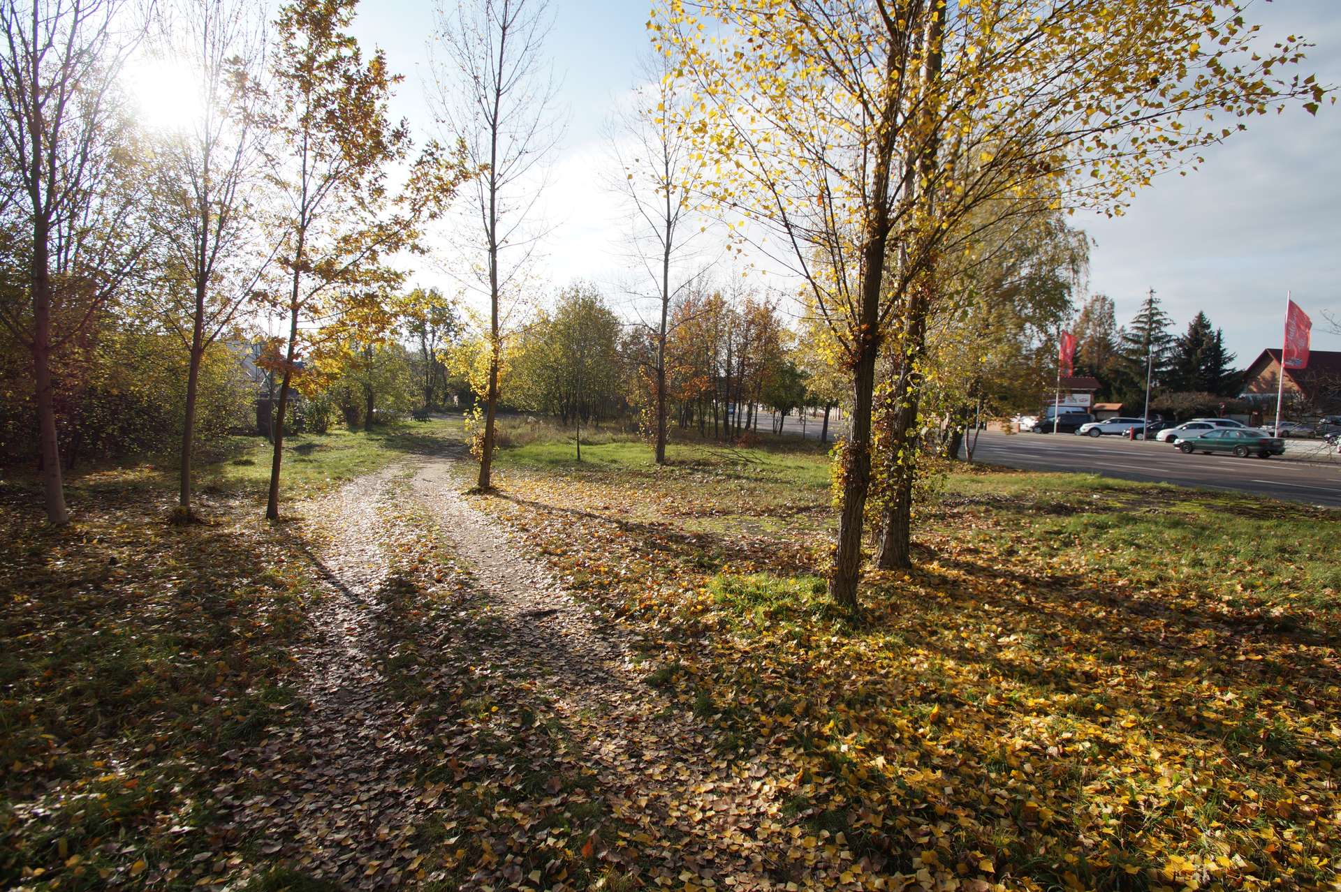 Blick auf die Straße