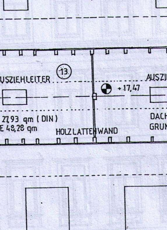 Dachboden Grundriss