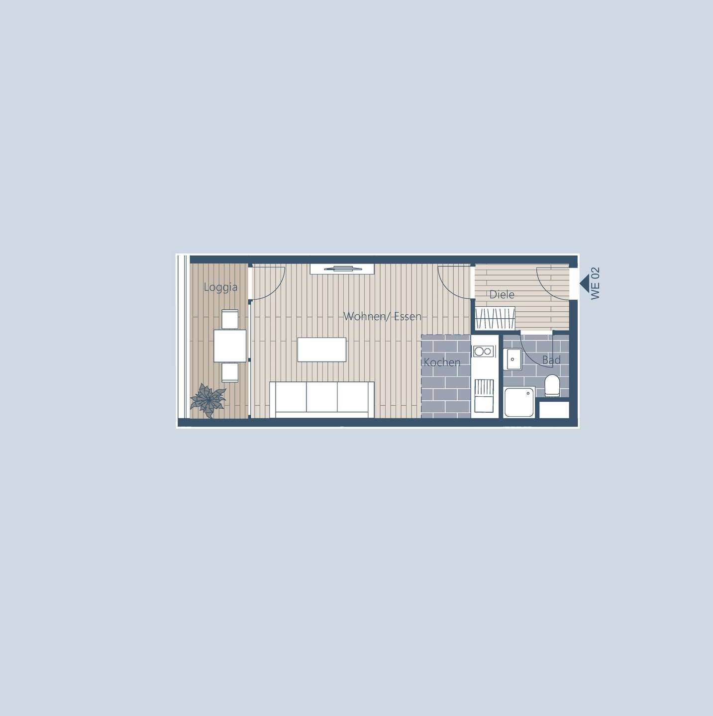 WE 02 Grundriss