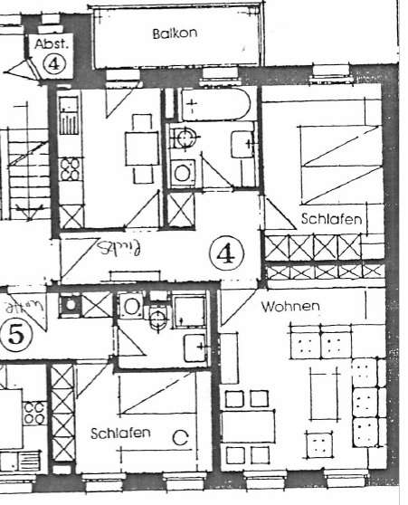 Grundriss WE 4