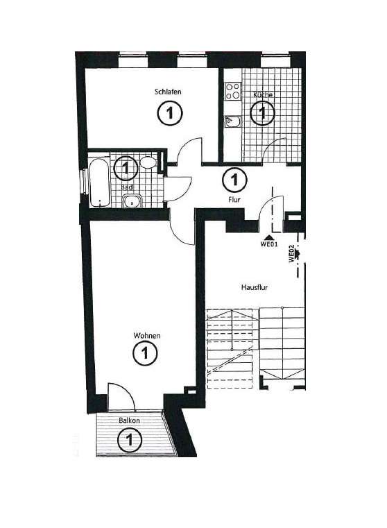 Grundrisse WE1