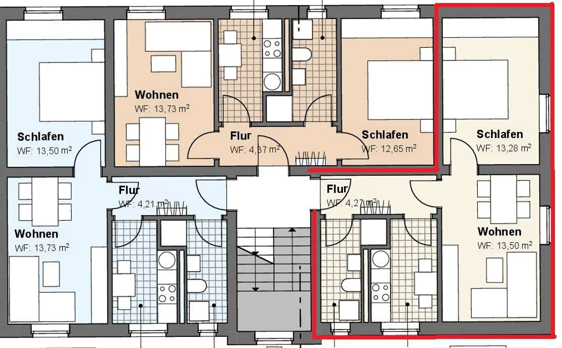 Grundriss rechts