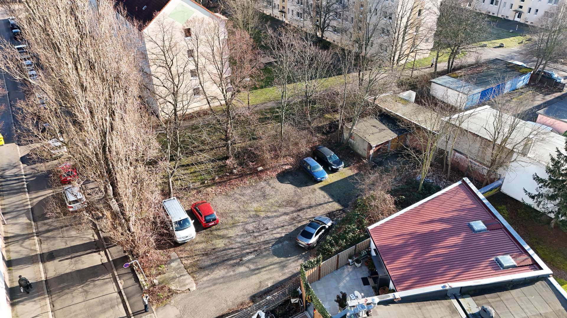 Grundstück Vogelperspektive