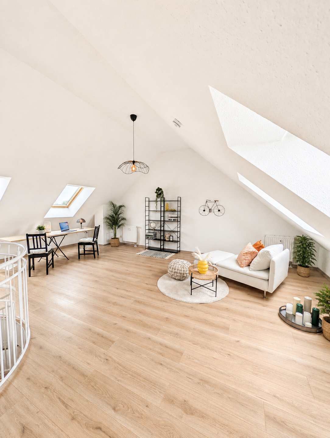Loft mit Leseecke