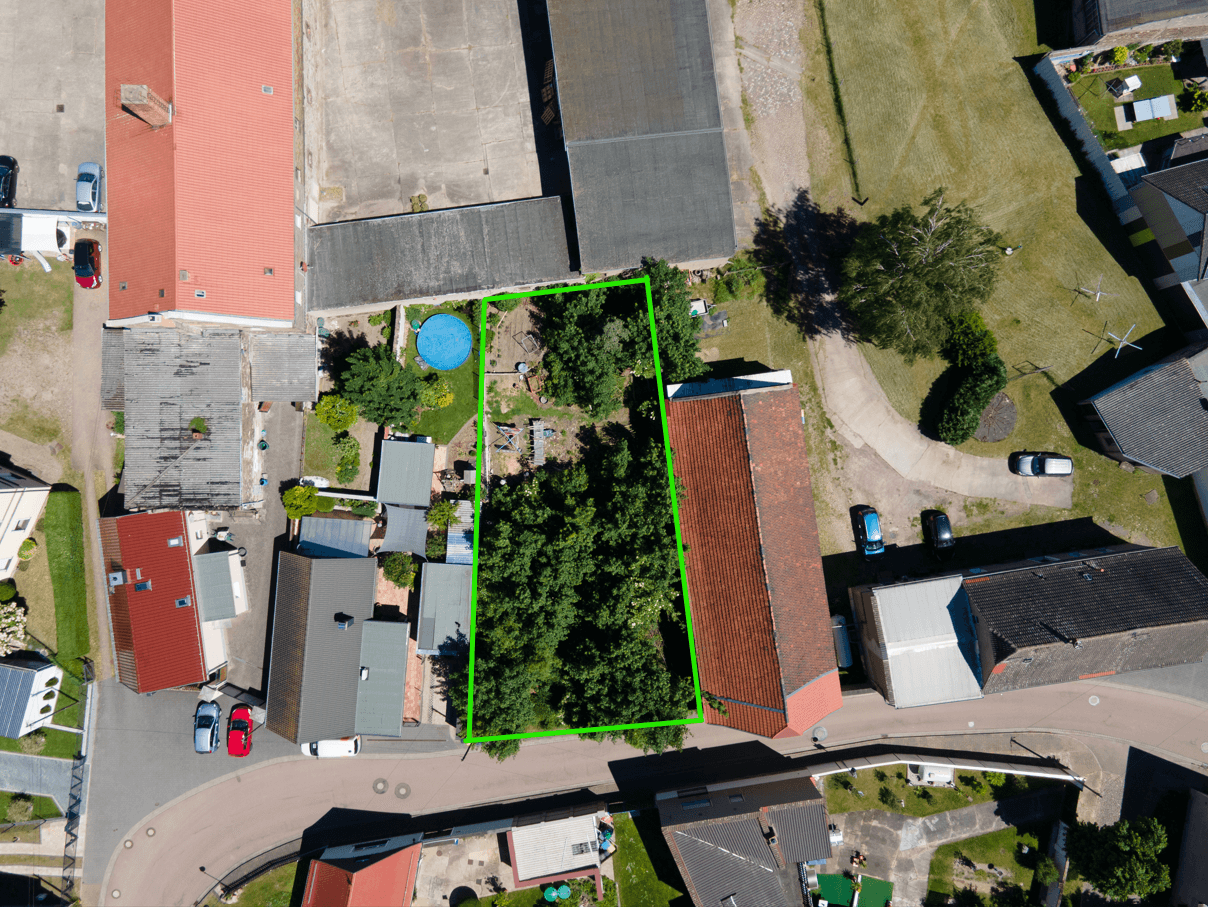 Lageplan markiert