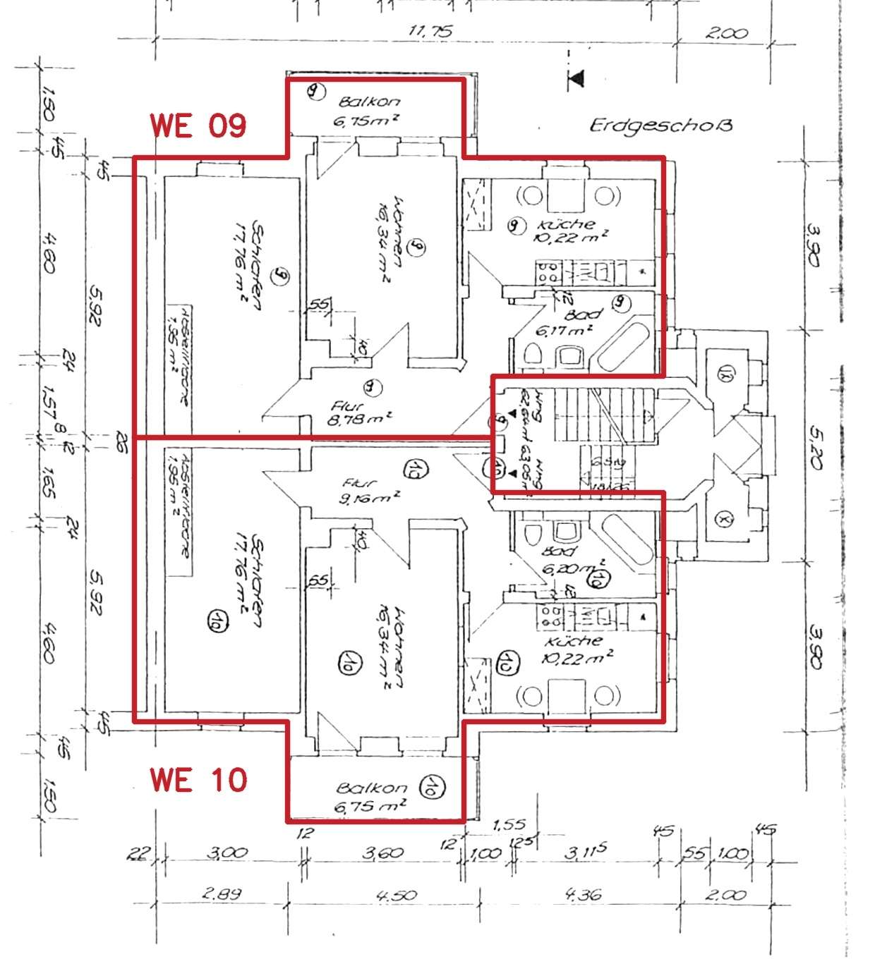 Grundriss_WE09_WE10_markiert