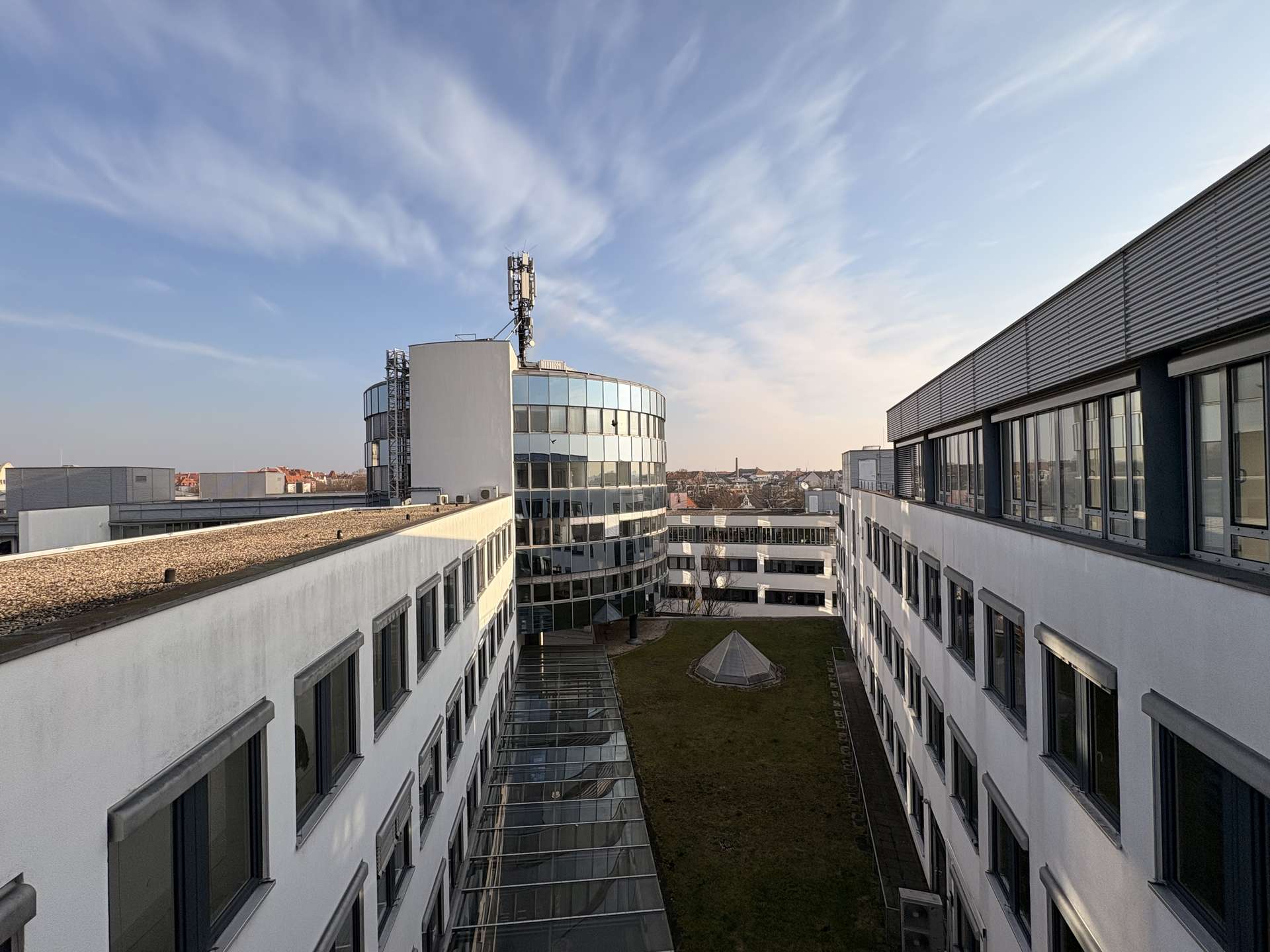 Blick in den Hof