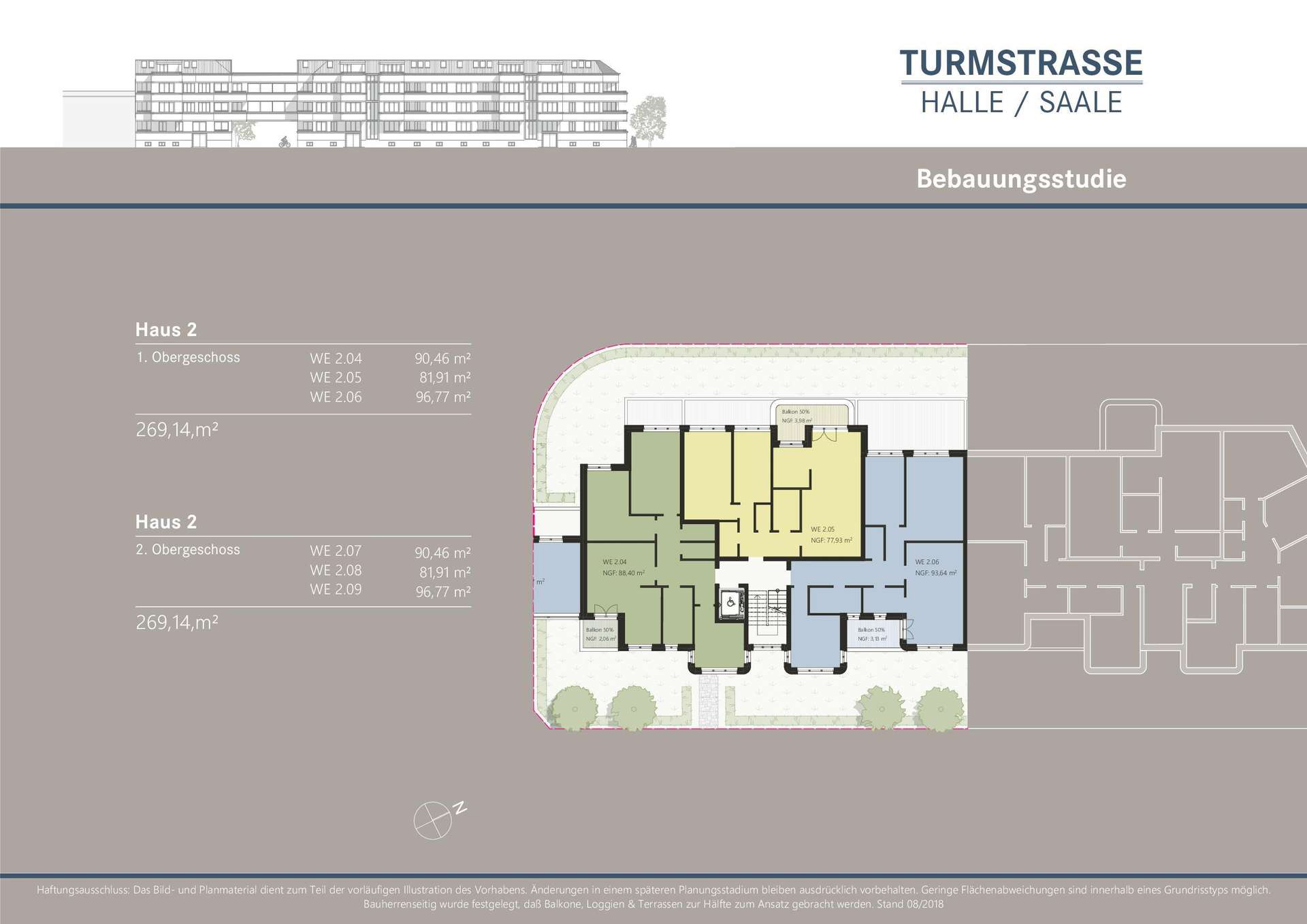 Grundriss Haus 2 Obergeschosse