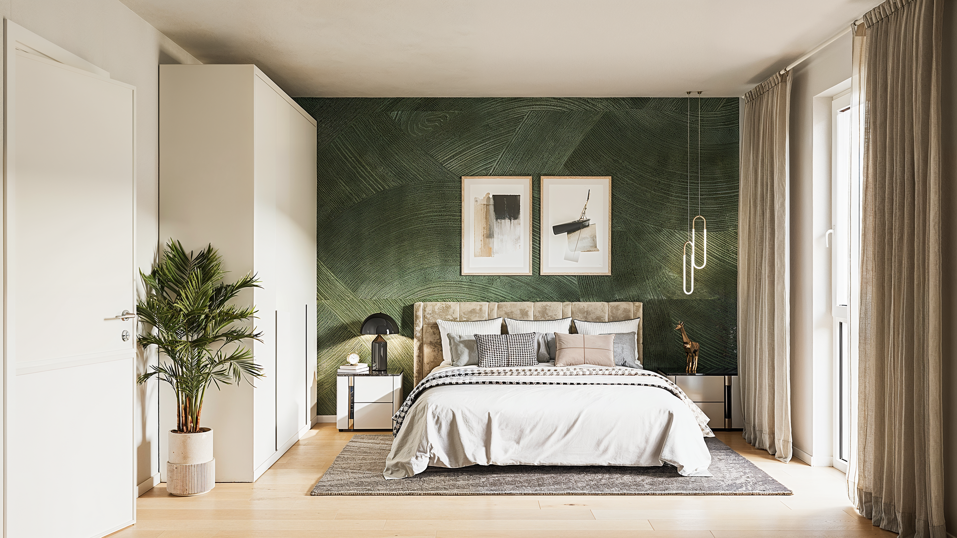 Visualisierung Schlafzimmer
