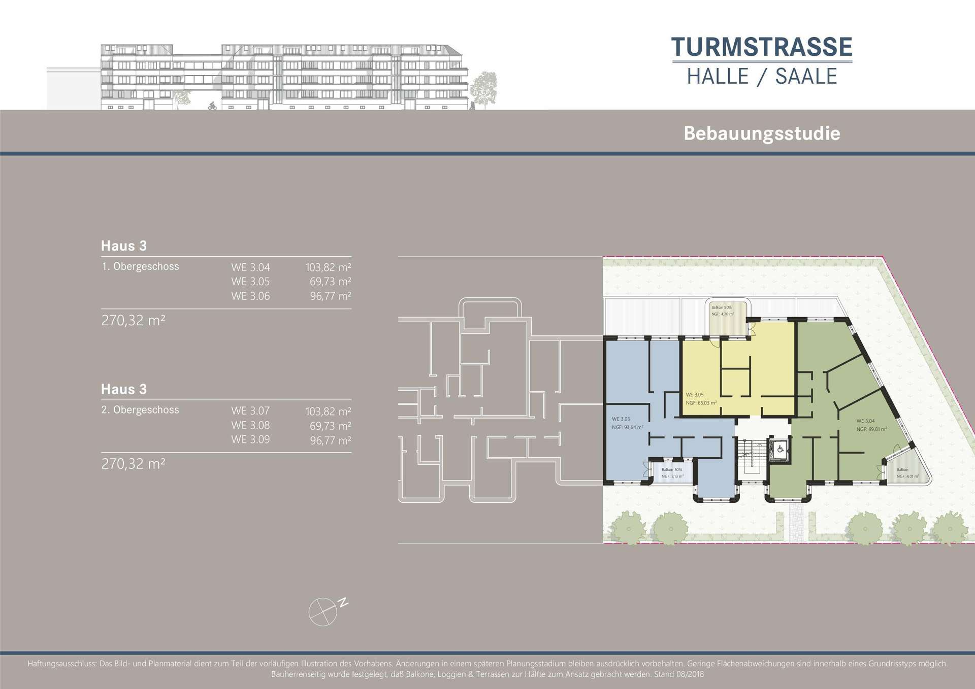 Grundriss Haus 3 Obergeschosse