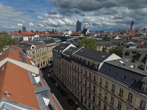 Blick zum Zentrum 