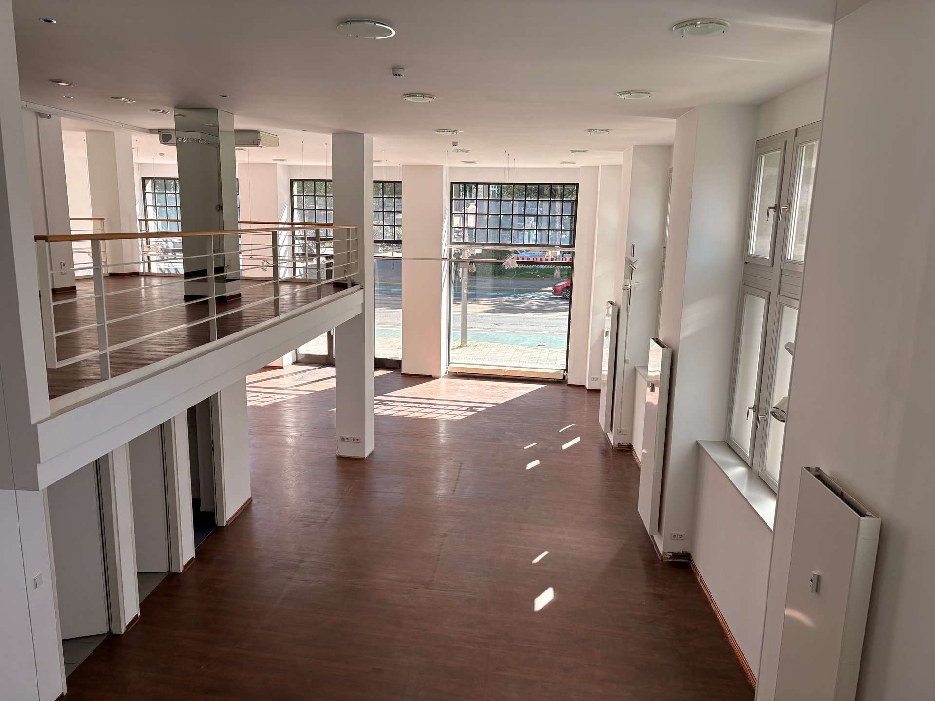 Blick von der Galerie