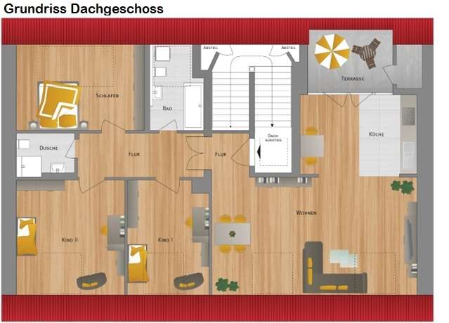 Grundriss Dachgeschoss