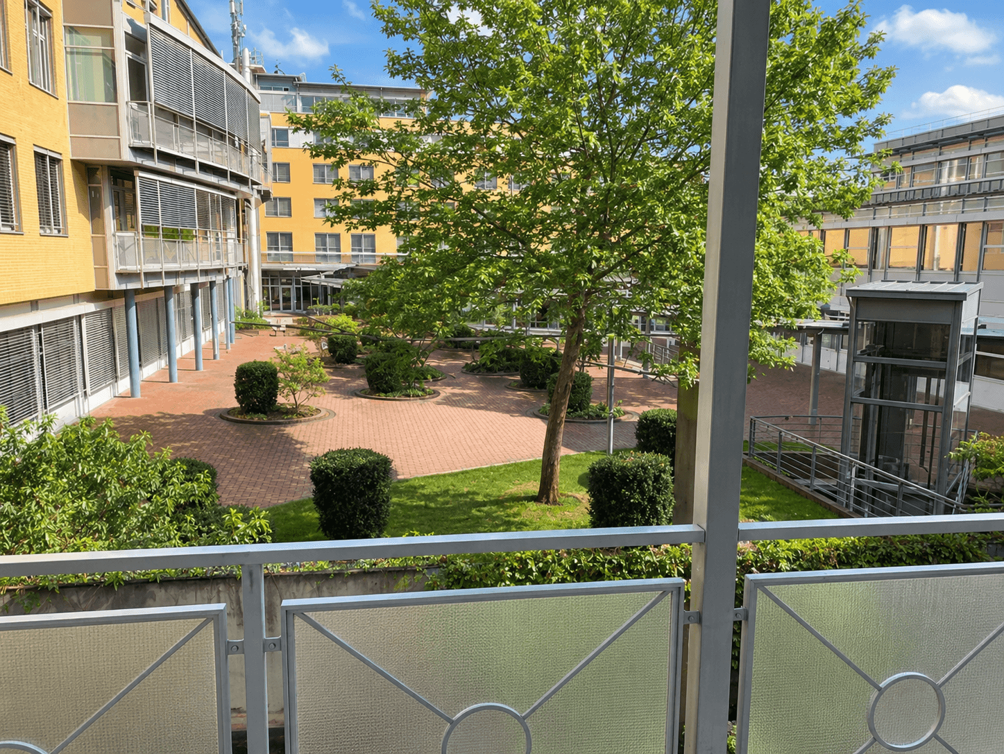 Ausblick Balkon