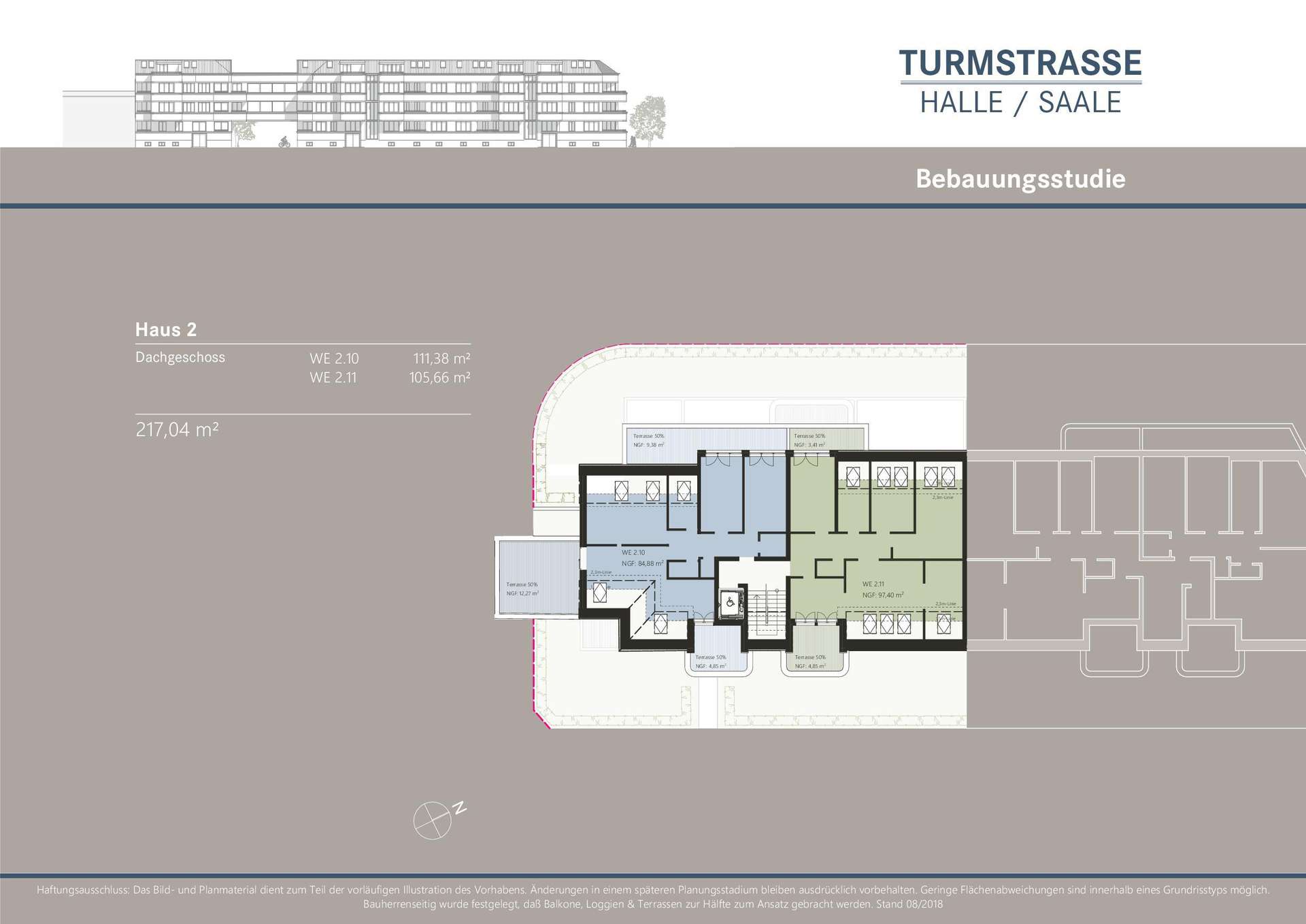Grundriss Haus 2 Dachgeschoss