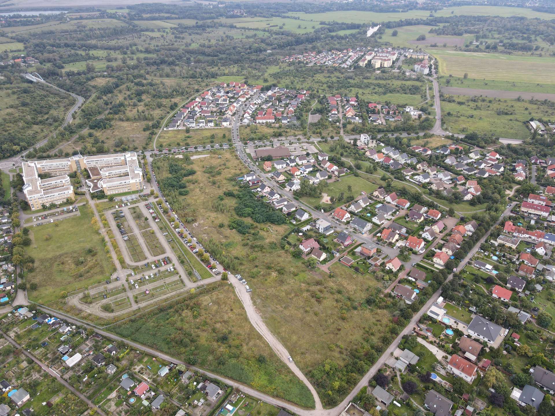 Blick auf das Gebiet Richtung Südwesten