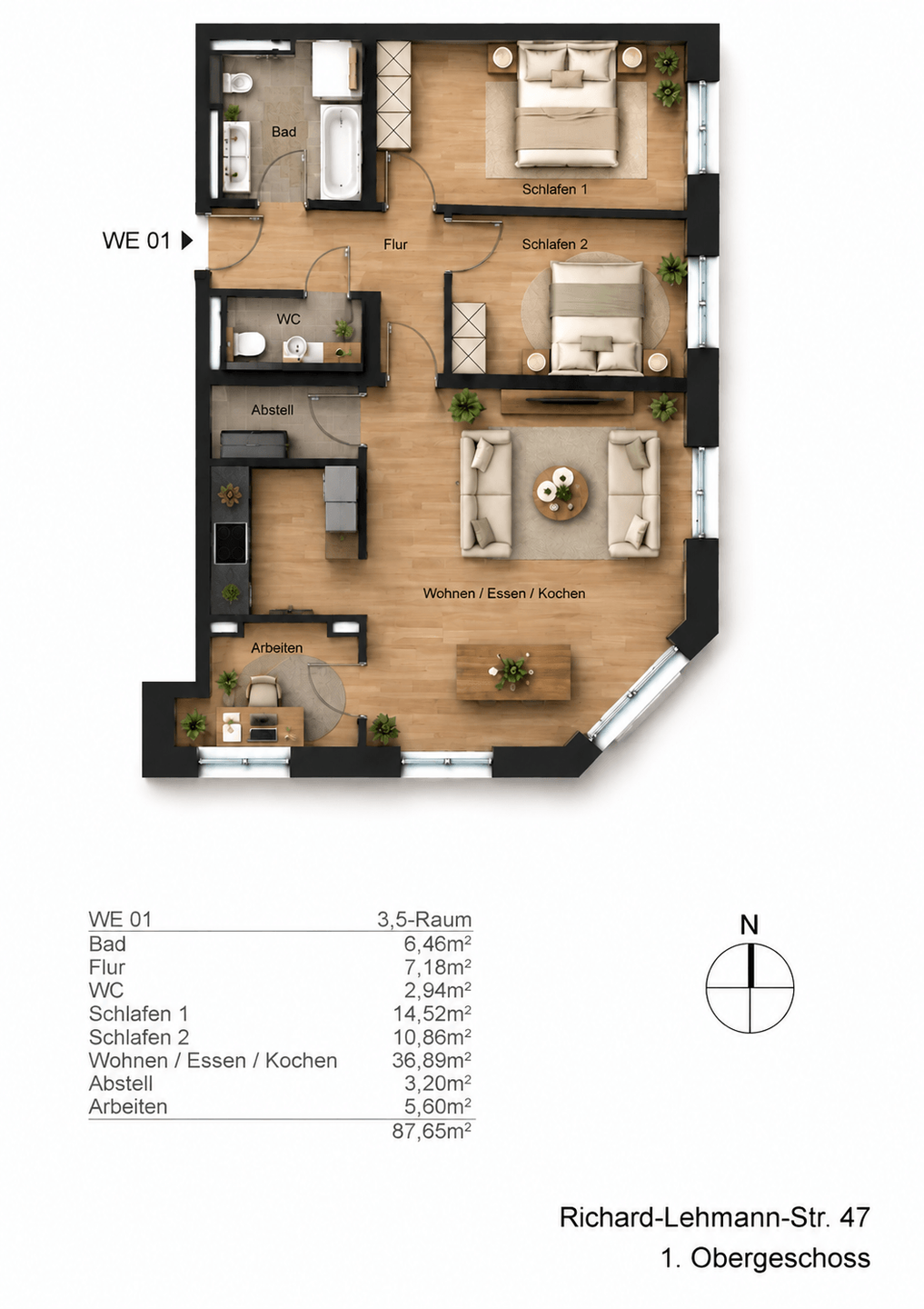 VISU_Wohnungsgrundriss 