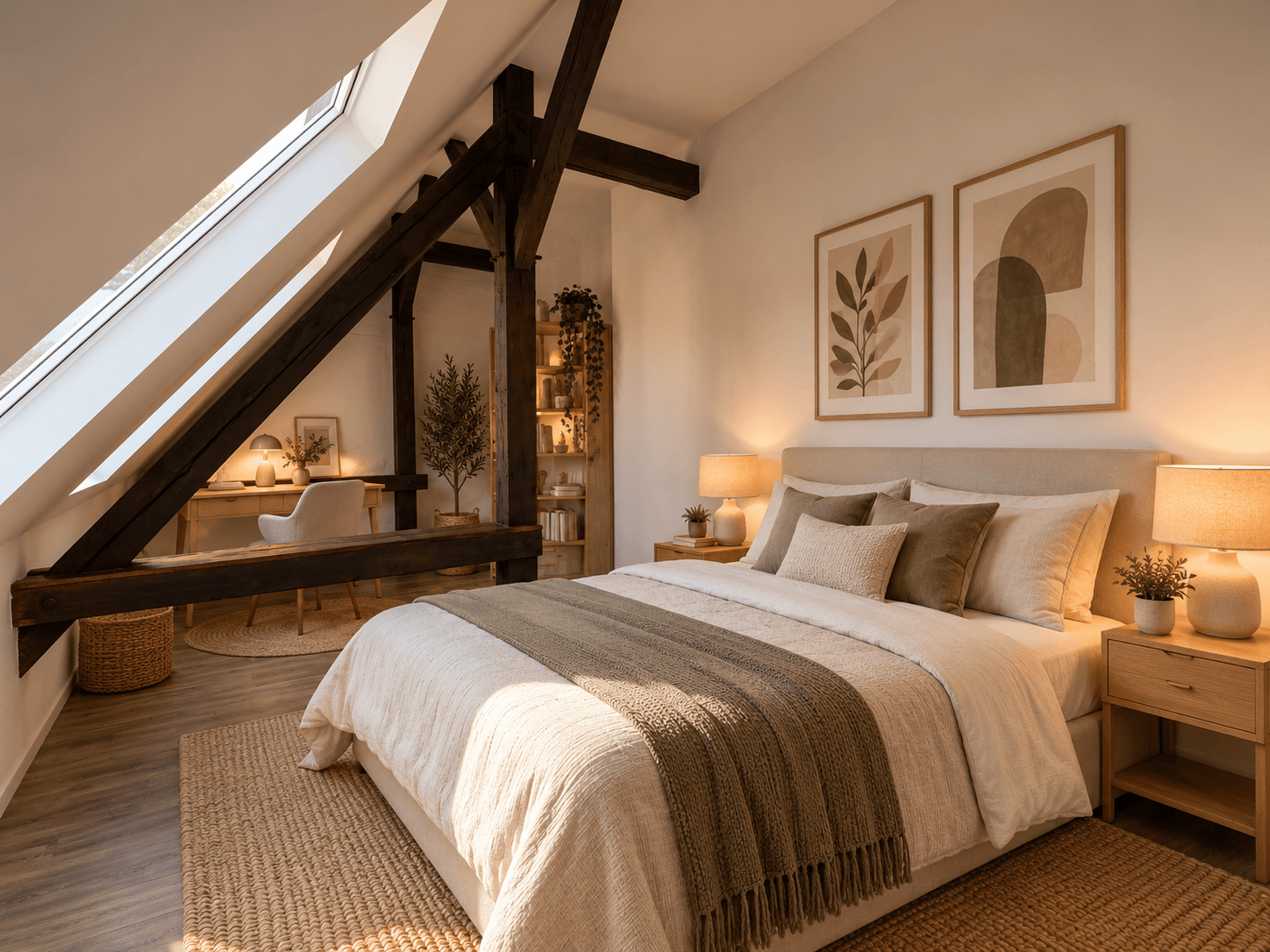 Visulisierung Schlafzimmer DG 