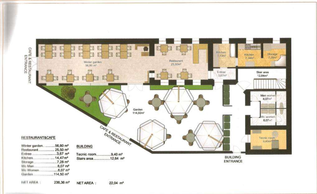 Grundriss Gewerbe Soll