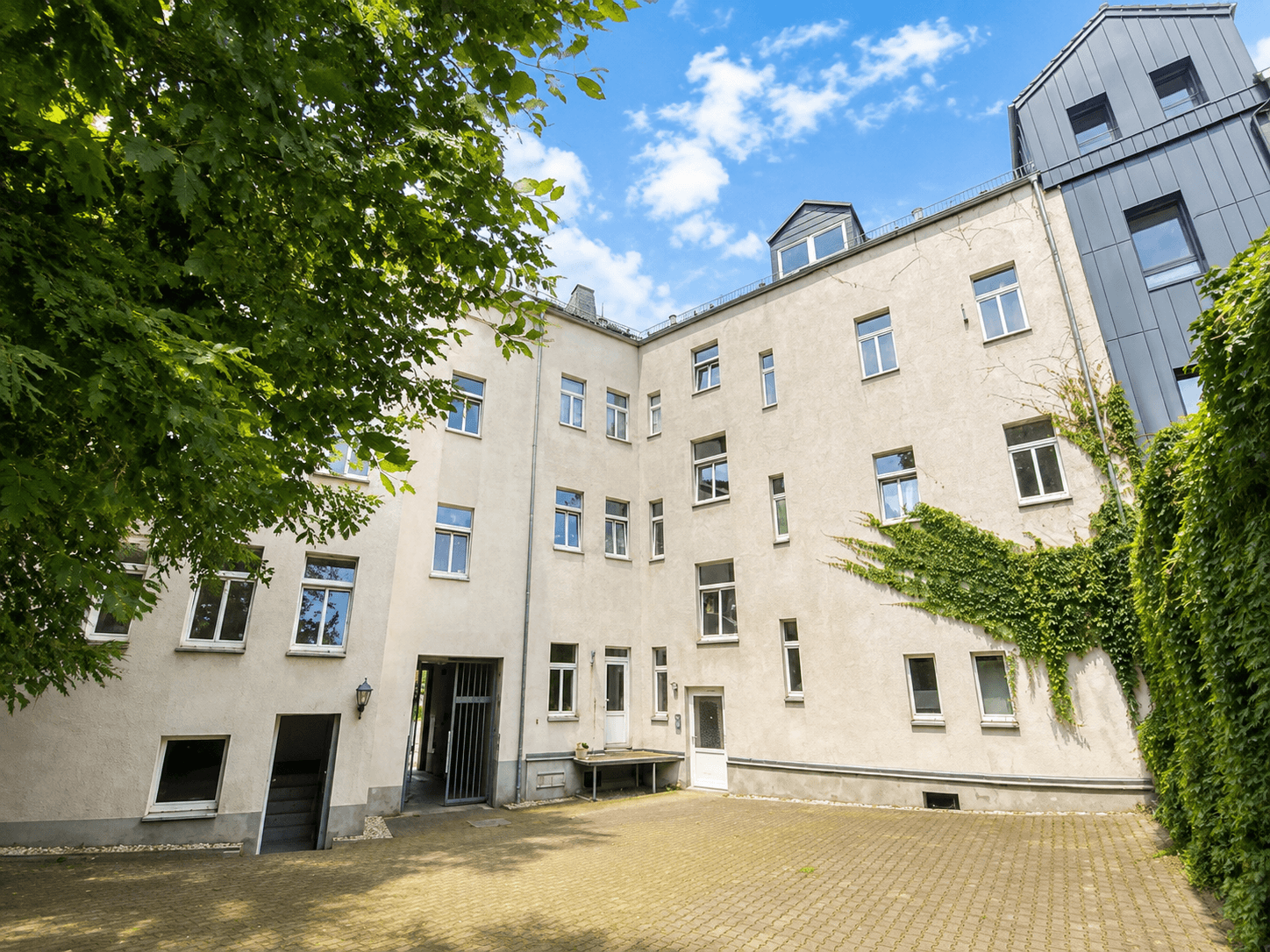 rückseitige Hausansicht