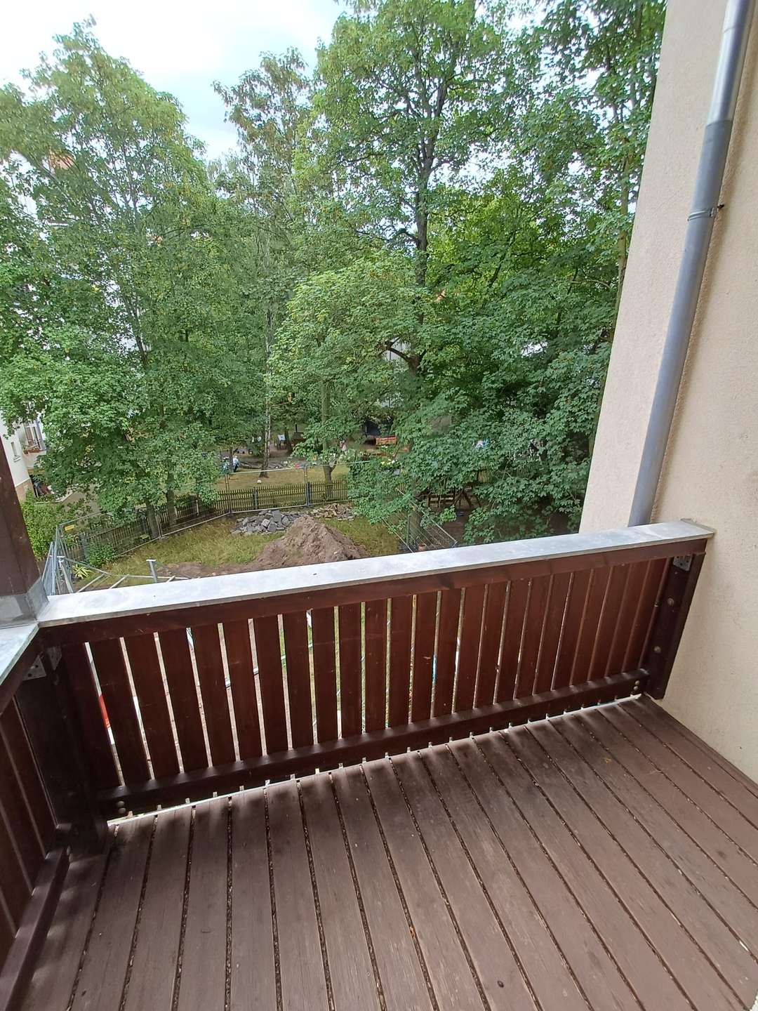 Ausblick vom Balkon