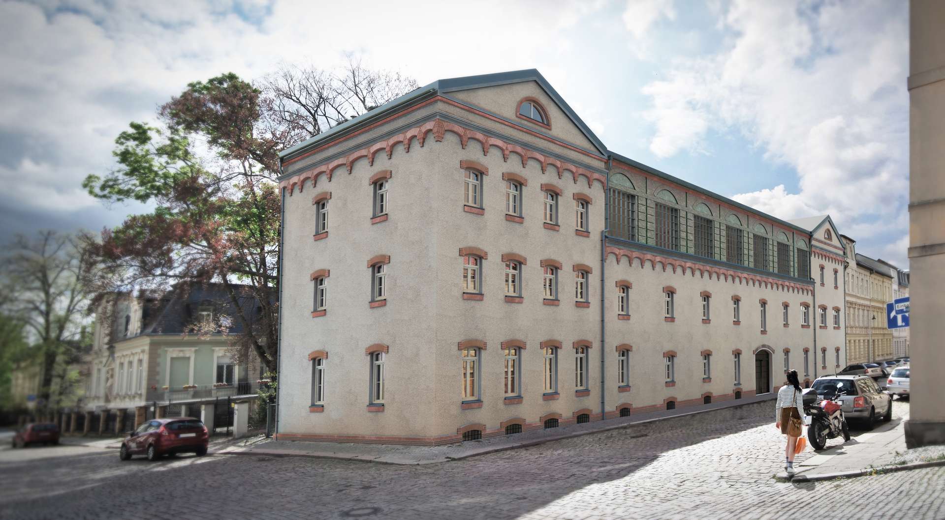 Visualisierung Straße