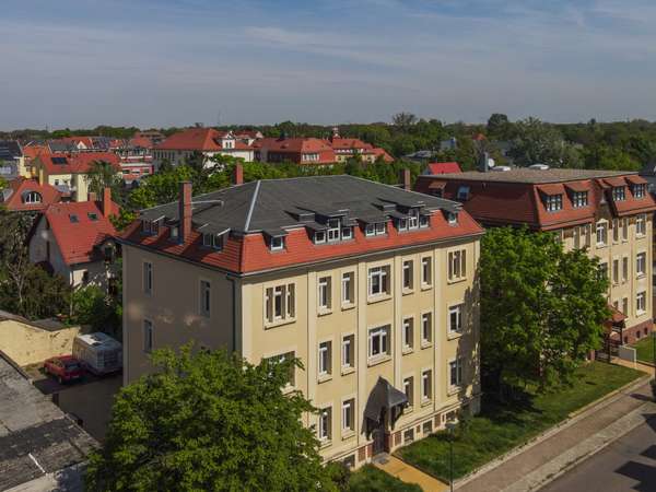Seitenansicht Haus