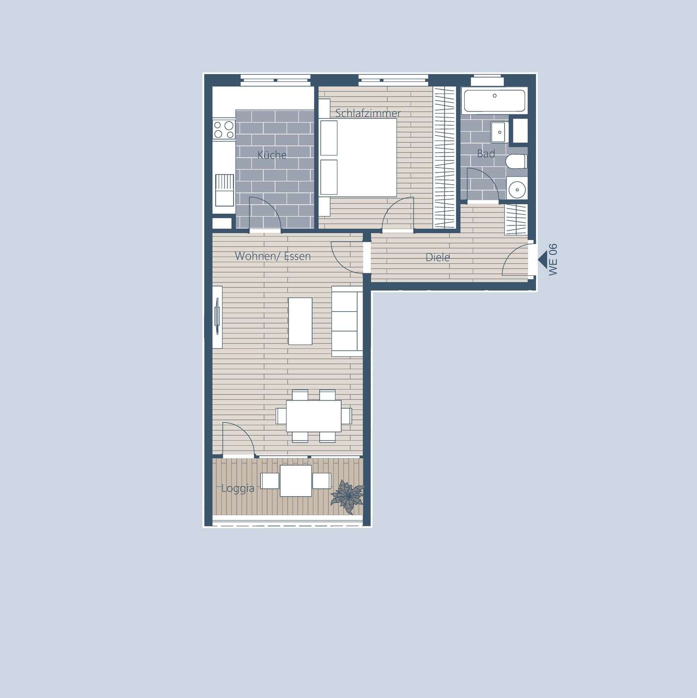 WE 06 Grundriss