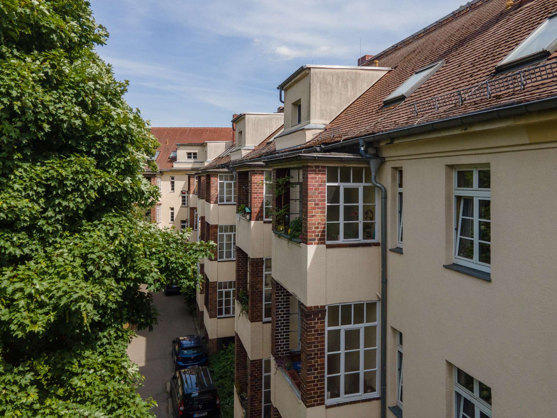 Ansicht Balkone