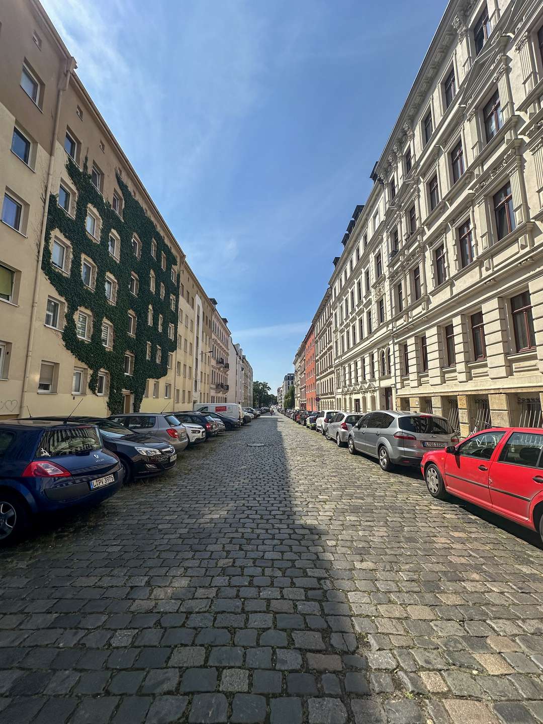 Blick in die Arndtstraße