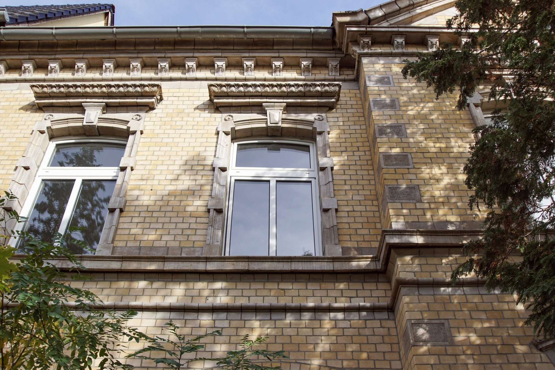 Fassadendetail Klinker