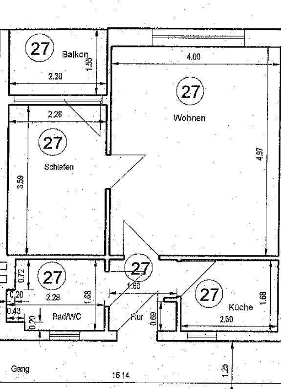 Grundriss WE27