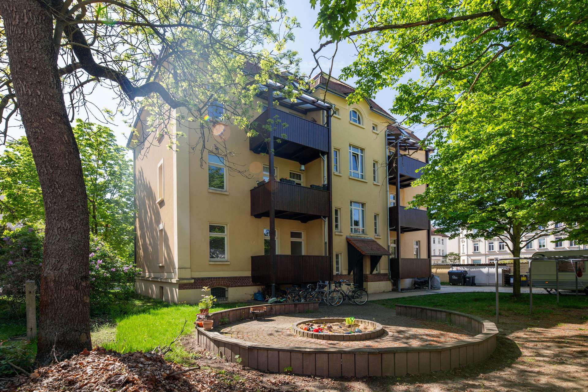 Ansicht Balkone