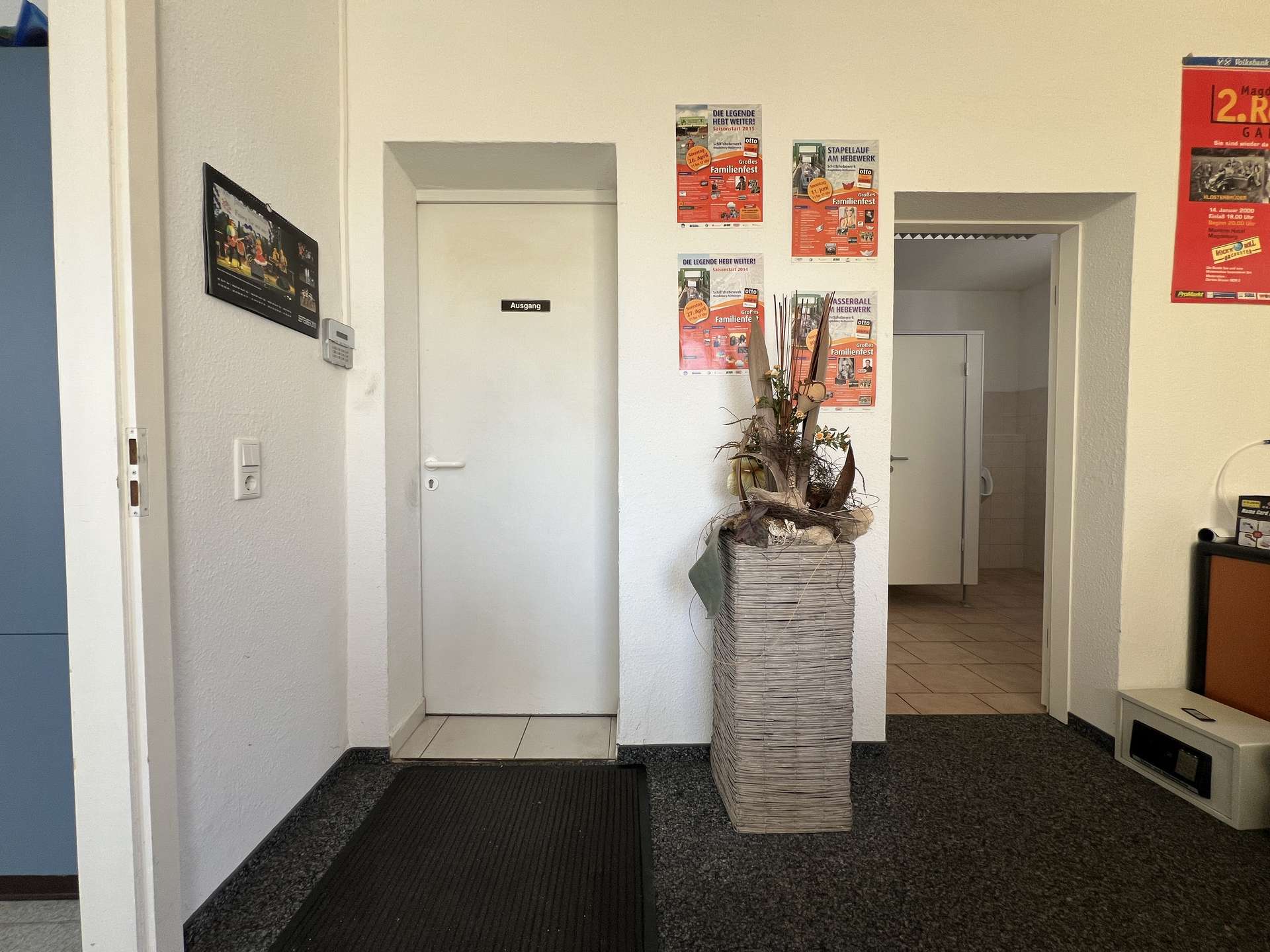Eingangsbereich im Büro