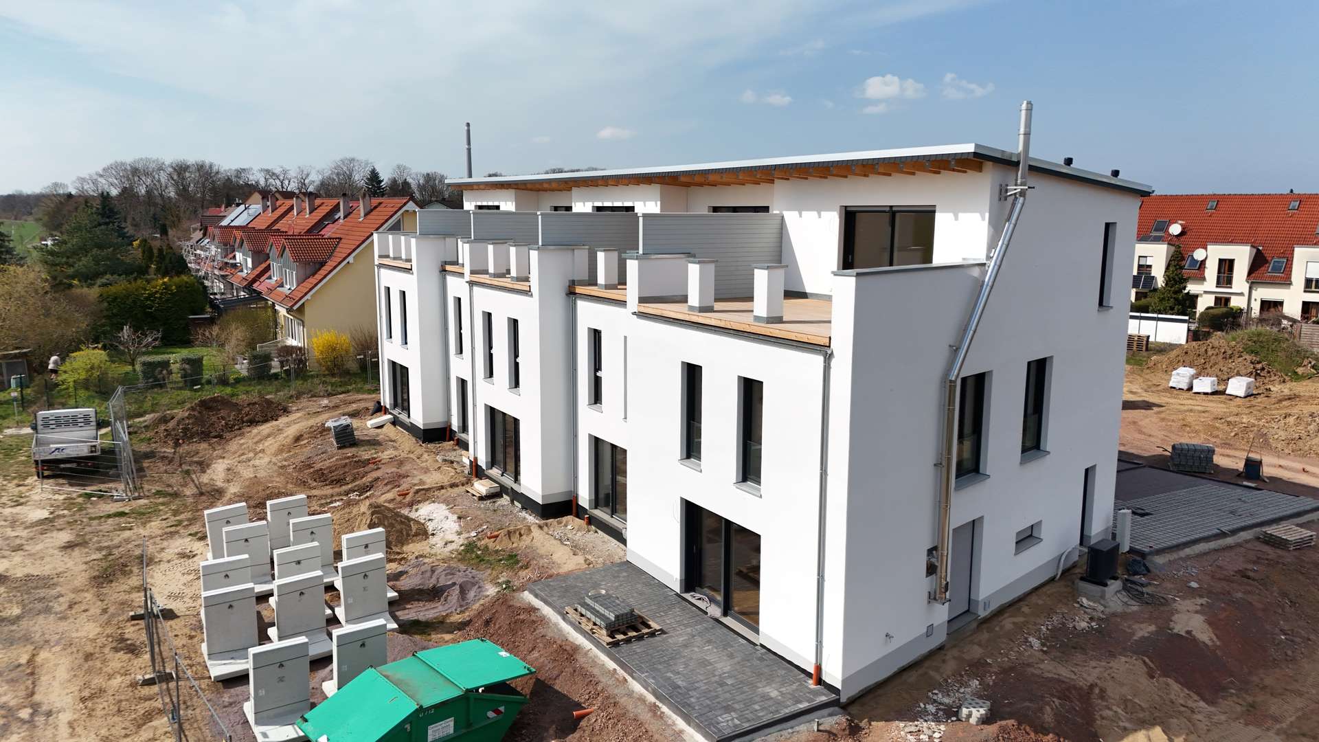 Baufortschritt April 2025