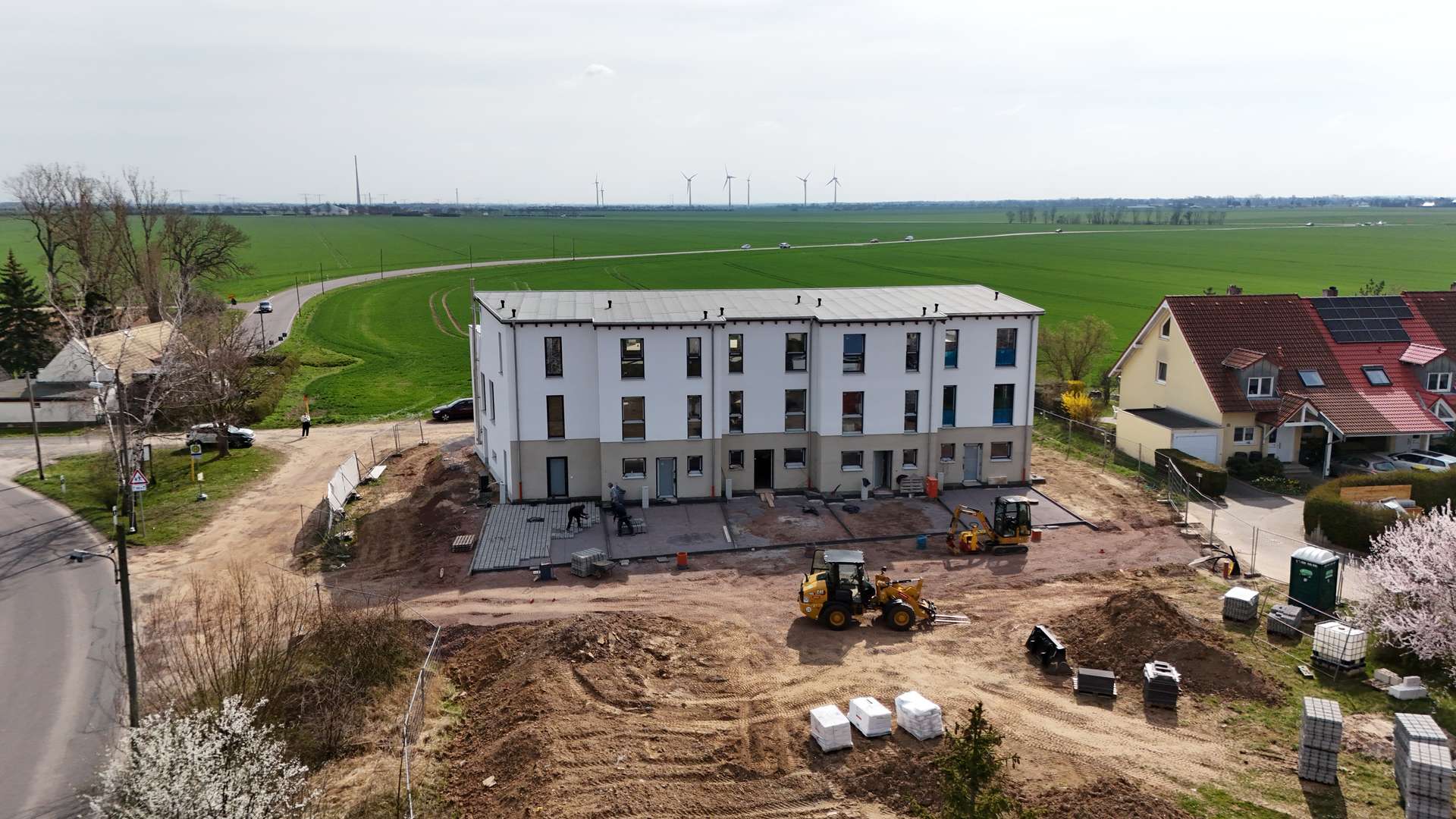Baufortschritt April 2025