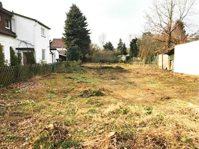 Grundstück nach Rohdung