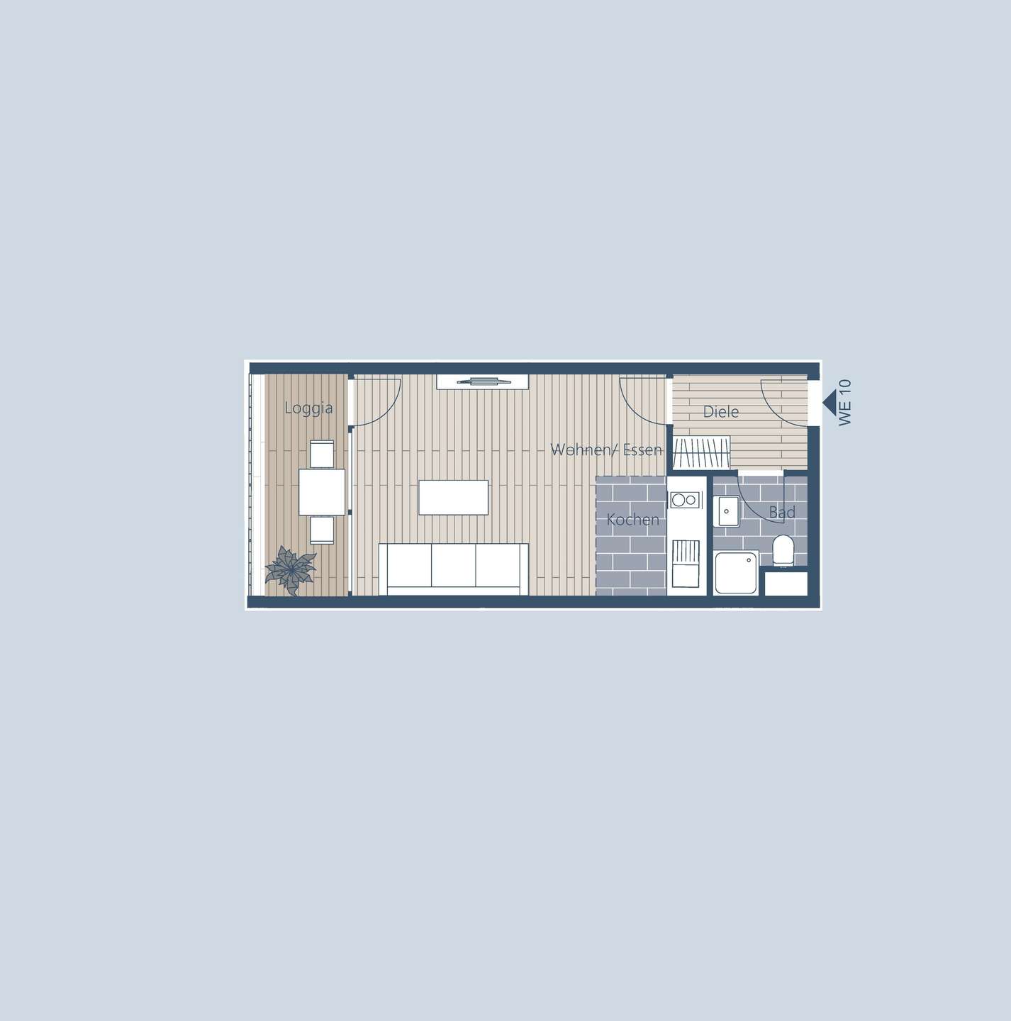 WE 10 Grundriss