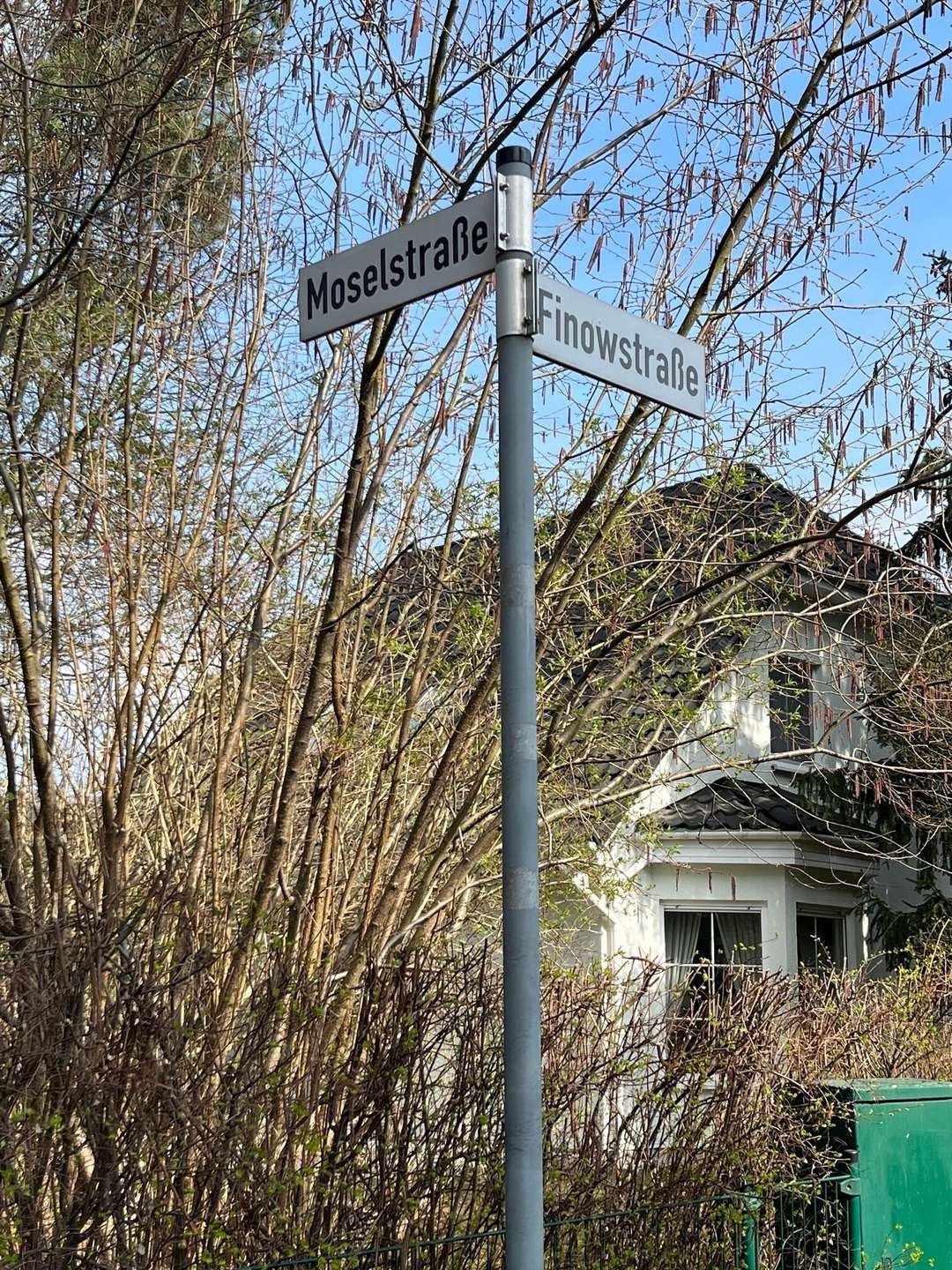 Umgebung Straßenschild