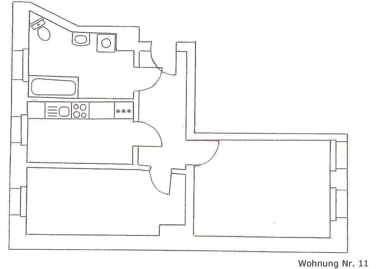 Grundriss WE 11
