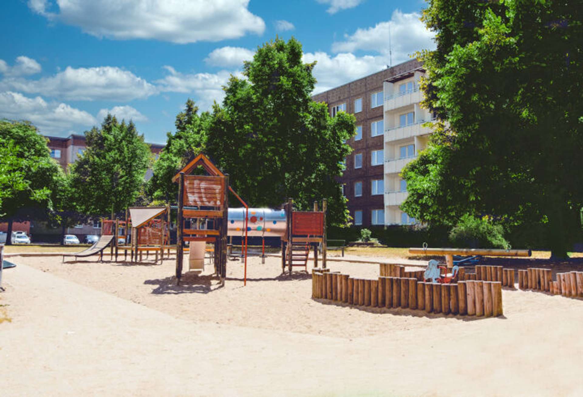 Spielplatz, Magdeburg (Neue Neustadt), Dequeder Straße 25