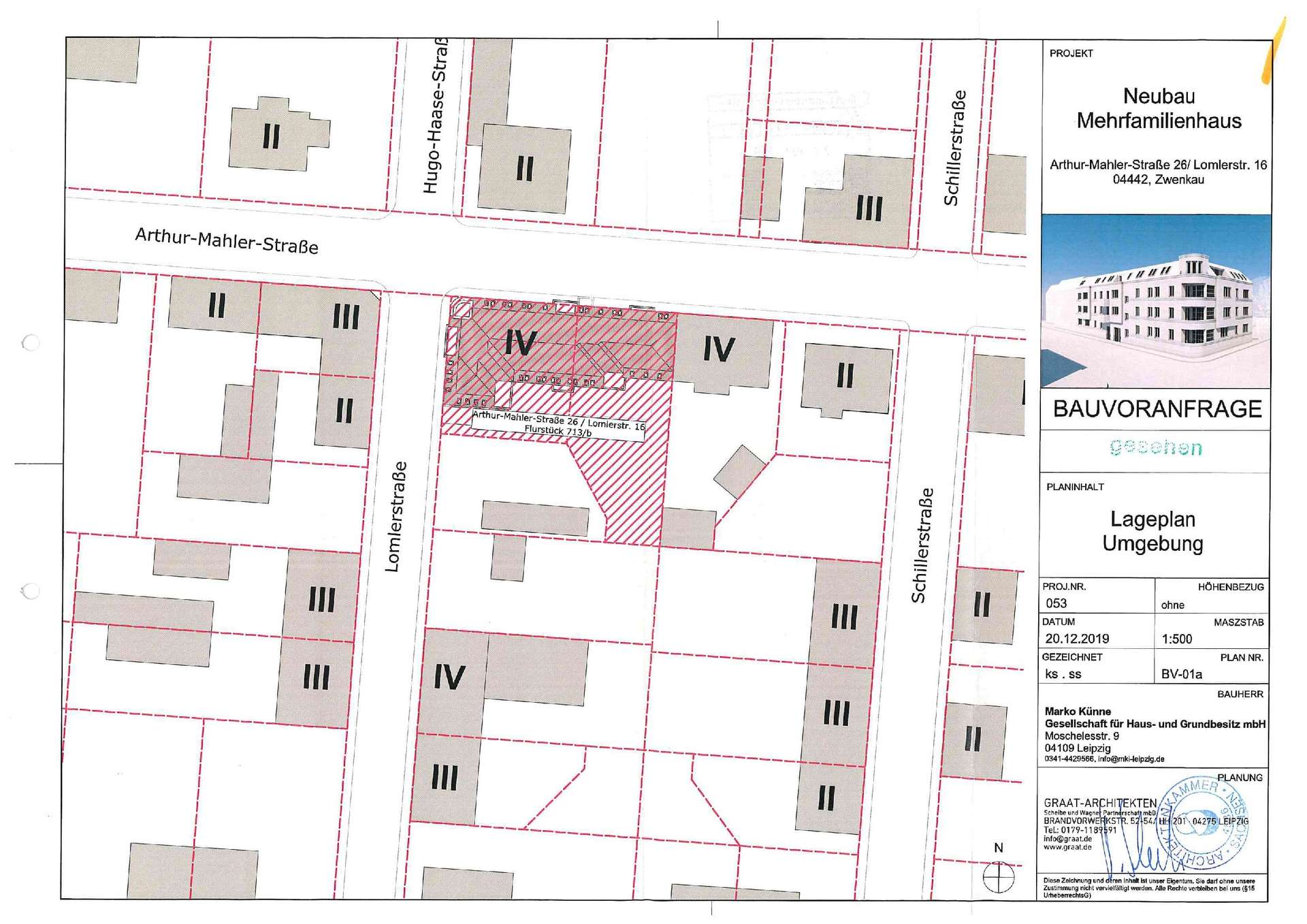 Lageplan Umgebung, Zwenkau (Leipzig)