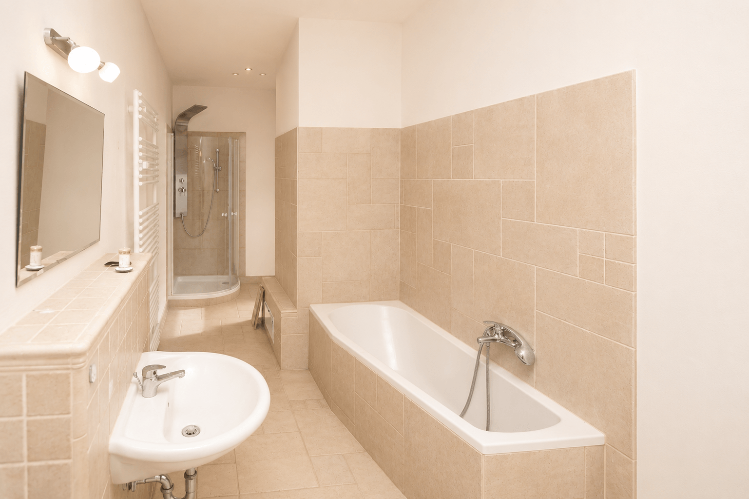 Badezimmer WE01, Leipzig (Schleußig), Schnorrstraße 31