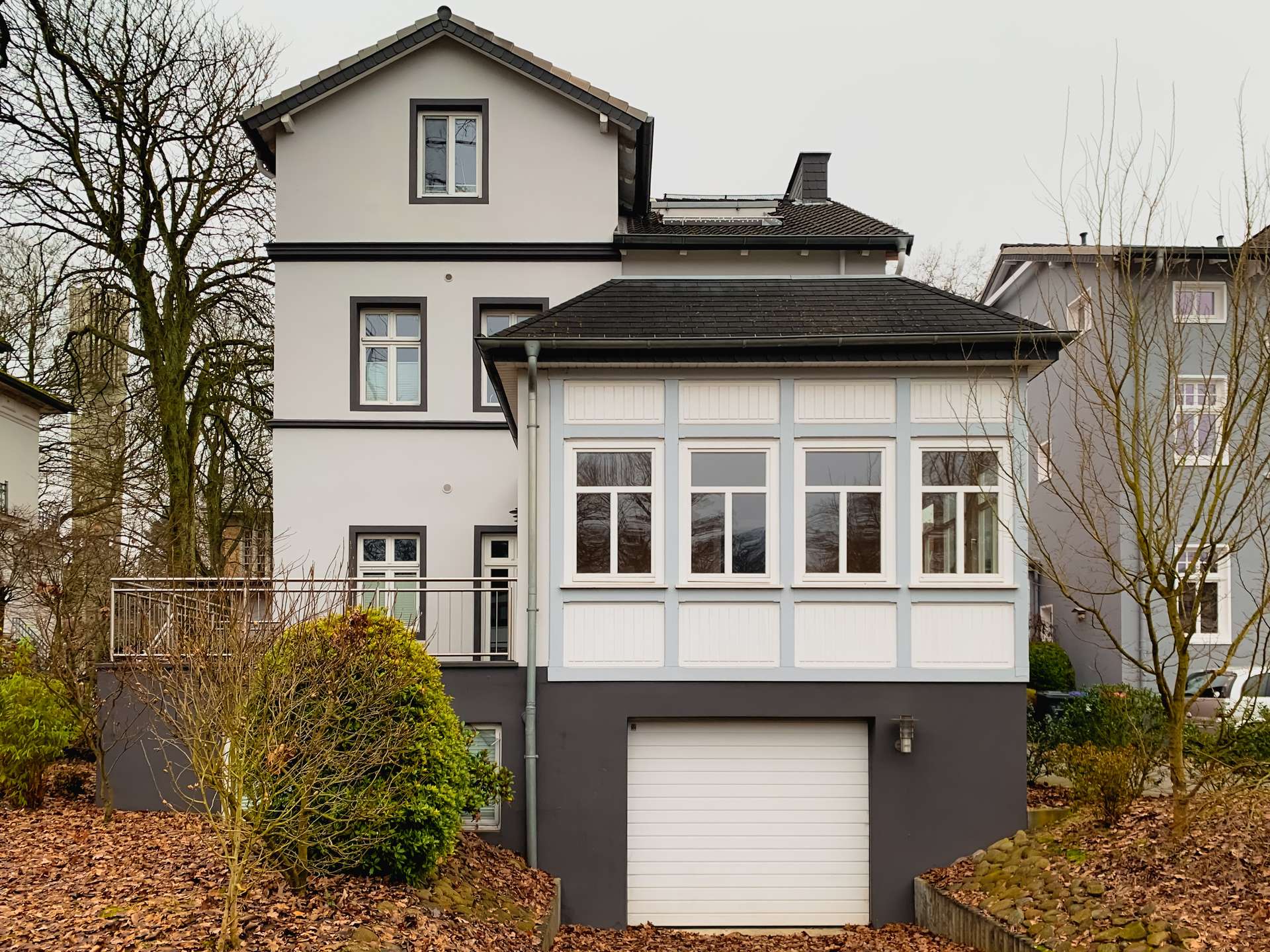 Gartenansicht mit Terrasse WE01, Hamburg (Rahlstedt)