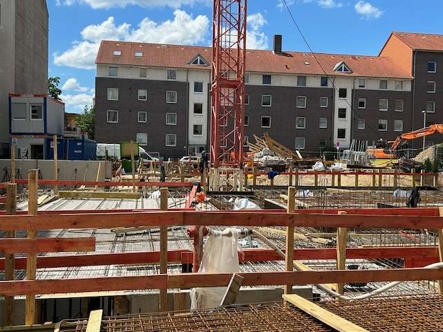 Bautenstand Juni, Leipzig (Sellerhausen-Stünz)