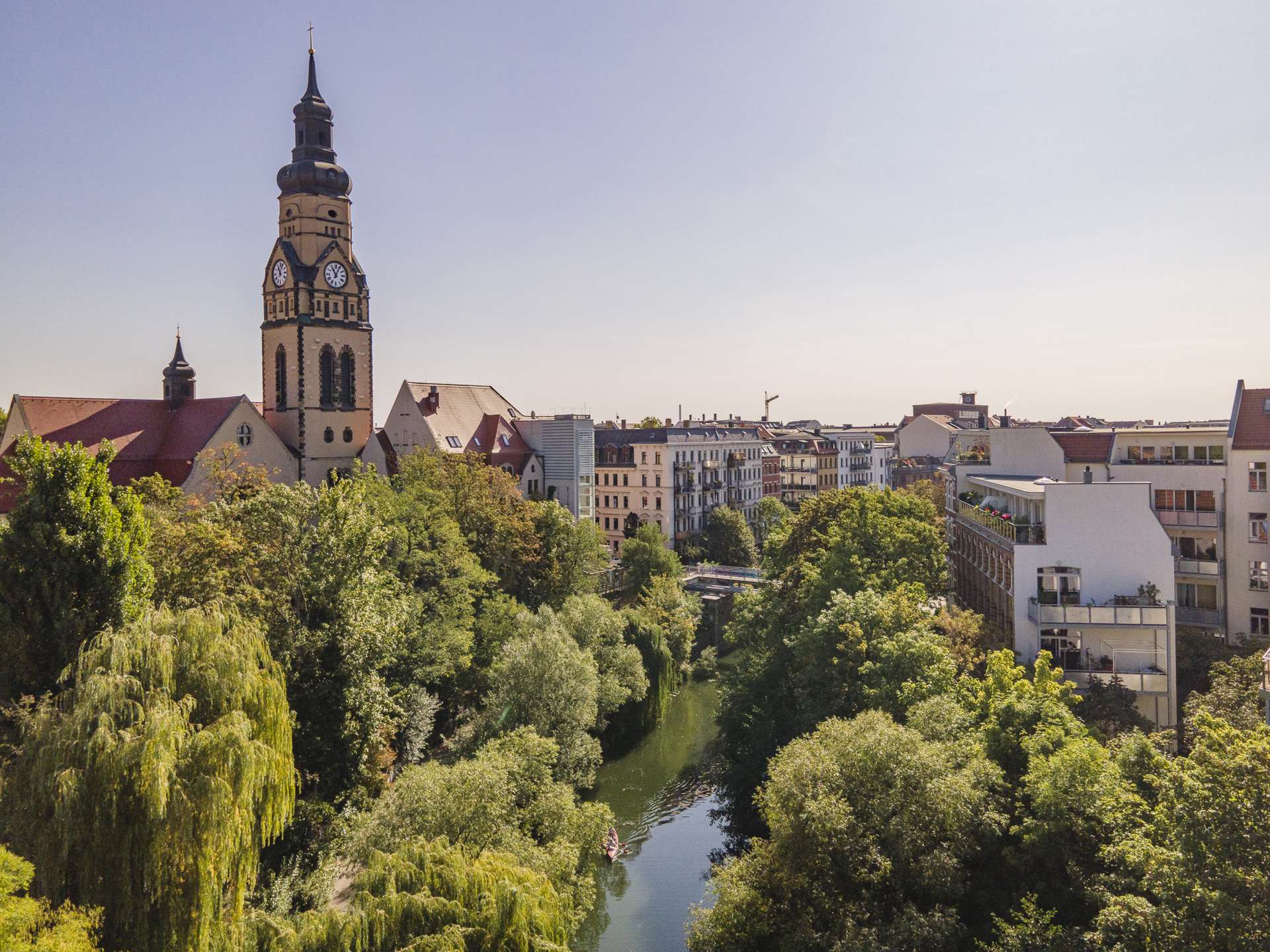 Karl Heine Kanal Umgebung, Leipzig (Lindenau)
