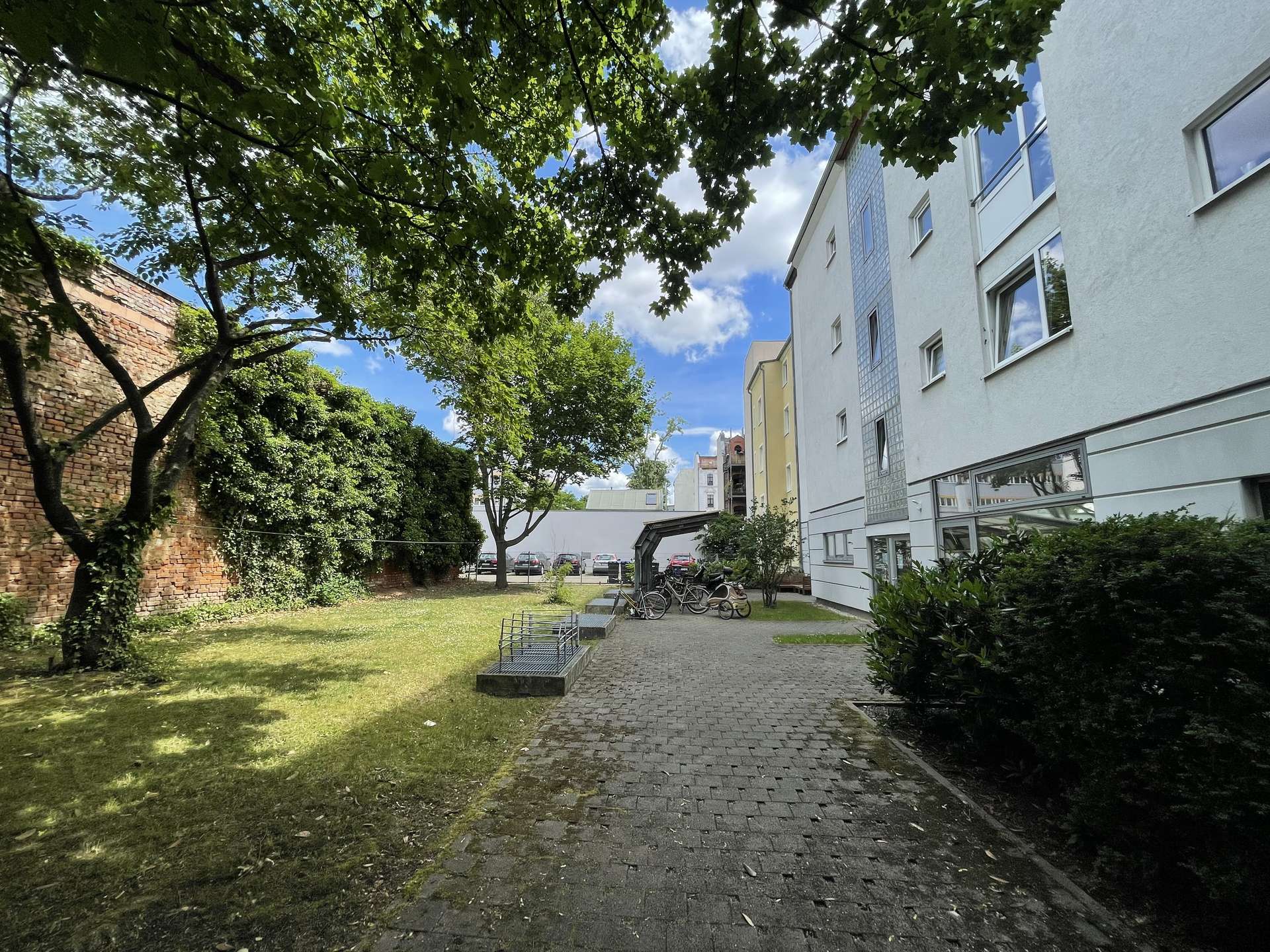 Innenhof, Leipzig 